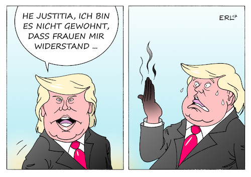 Trump Justitia Trump Justitia