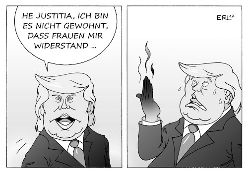 Trump Justitia Trump Justitia