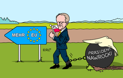 Tusk hat es schwer