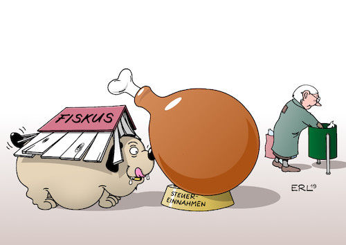 Cartoon: Überschuss (medium) by Erl tagged politik,finanzen,steuer,steuereinnahmen,überschuss,rekord,armut,infrastruktur,bildung,investitionen,fiskus,geld,karikatur,erl,politik,finanzen,steuer,steuereinnahmen,überschuss,rekord,armut,infrastruktur,bildung,investitionen,fiskus,geld,karikatur,erl