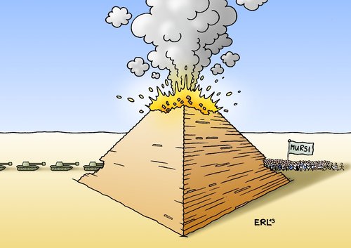 Vulkanausbruch in Ägypten