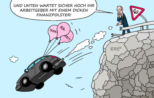 Cartoon: Wunschpolitik (medium) by Erl tagged politik,irankrieg,anstieg,ölpreis,spritpreis,benzinpreis,regierung,merz,tankrabatt,prämie,arbeitgeber,wunschdenken,auto,abgrund,karikatur,erl,politik,irankrieg,anstieg,ölpreis,spritpreis,benzinpreis,regierung,merz,tankrabatt,prämie,arbeitgeber,wunschdenken,auto,abgrund,karikatur,erl