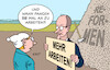 Cartoon: Arbeit (small) by Erl tagged politik,bundeskanzler,merz,cdu,forderung,mehr,arbeit,fleiß,reformen,faulheit,langsamkeit,michel,karikatur,erl