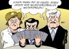 Cartoon: Ass (small) by Erl tagged guttenberg,doktorarbeit,plagiat,falschspieler,ass,rückhalt,talent,star,union,cdu,csu,merkel,seehofer