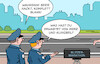 Cartoon: Blitzermarathon (small) by Erl tagged politik,verkehr,radarkontrolle,auto,blitzermarathon,polizei,blitzer,nackt,reformen,koalition,merz,klingbeil,karikatur,erl