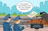 Cartoon: Blitzermarathon (small) by Erl tagged politik,auto,verkehr,geschwindigkeit,geschwindigkeitskontrolle,blitzermarathon,cdu,rentendiskussion,reinreiten,schnell,pferd,karikatur,erl