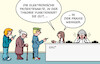 Cartoon: E-Patientenakte (small) by Erl tagged politik,gesundheit,medizin,elektronische,patientenakte,theorie,praxis,arztpraxis,patientin,patient,arzthelferin,karikatur,erl