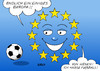 Cartoon: Einiges Europa II (small) by Erl tagged fußball,europameisterschaft,2016,frankreich,europa,eu,politik,streit,egoismus,uneinigkeit,flüchtlinge,euro,brexit,einigkeit,karikatur,erl