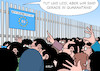 Cartoon: EU Flüchtlinge (small) by Erl tagged politik,eu,werte,wertegemeinschaft,humanität,aufnahme,flüchtlinge,versagen,quarantäne,coronavirus,covid19,infektion,pandemie,krankheit,zaun,karikatur,erl