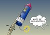 Cartoon: Euro 2012 (small) by Erl tagged euro,krise,2012,scheitern,erfolg,silvester,neujahr