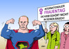 Cartoon: Frauentag (small) by Erl tagged frauentag,weltfrauentag,international,feminismus,frauenrechte,krim,ukraine,russland,putin,bauch,einverleiben,superman,stärke,demonstration