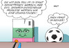 Cartoon: Fußball-WM (small) by Erl tagged fußball,weltmeisterschaft,wm,2022,katar,wüste,hitze,austragung,fifa,winter,geld,sport,korruption,gier,is,staat,karikatur,erl