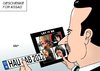 Cartoon: Geschenke für Assad (small) by Erl tagged syrien,bürgerkrieg,diktator,assad,wunschkennzeichen,auto,autonummerdeutschland,ramsauer,beatles,50,jahre,musik,pop,let,it,be,album,geschenk