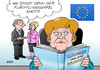Cartoon: Gipfel (small) by Erl tagged flüchtlinge,eu,europa,werte,solidarität,quote,egoismus,versagen,streit,abschottung,gipfel,sondergipfel,wunder,lourdes,bundeskanzlerin,angela,merkel,karikatur,erl