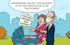 Cartoon: Immer was los in der Familie (small) by Erl tagged politik,koalition,rentenpaket,widerstand,abgeordnete,union,jung,ehe,nachwuchs,trotzphase,merz,klingbeil,karikatur,erl