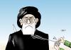 Cartoon: Iran (small) by Erl tagged iran wahl protest chamenei