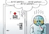 Cartoon: Klima (small) by Erl tagged klima klimawandel erderwärmung gipfel konferenz hilfe langsam warten