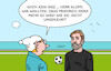 Cartoon: Klopp (small) by Erl tagged politik,sport,fußball,bundestrainer,jürgen,klopp,begeisterung,ernüchterung,unentschieden,niederlage,vorbild,bundeskanzler,friedrich,merz,michel,karikatur,erl