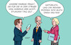 Cartoon: Konfliktherde (small) by Erl tagged politik,irankrieg,eu,sicherung,straße,von,hormus,bundeswehr,acht,stunden,tag,konflikt,koalition,merz,bas,pistorius,karikatur,erl