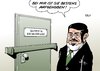 Cartoon: Mursi (small) by Erl tagged ägypten,präsident,mursi,islam,muslimbruderschaft,muslimbruder,regierung,misswirtschaft,versagen,protest,demonstration