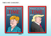 Cartoon: Person des Jahres (small) by Erl tagged time,magazin,usa,new,york,zeitschrift,person,des,jahres,2015,angela,merkel,flüchtlingspolitik,2016,donald,trump,wahlsieg,präsident,populismus,zeit,zeiten,ändern,veränderung,postfaktisches,zeitalter,karikatur,erl