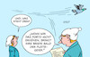 Cartoon: Porto (small) by Erl tagged politik,post,dhl,brief,zustellung,rückgang,menge,defizit,erhöhung,porto,brieftaube,pleitegeier,michel,karikatur,erl