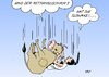 Cartoon: Rettungsschirm (small) by Erl tagged eu,schulden,krise,banken,griechenland,rettungsschirm,erweiterung,abstimmung,slowakei,europa,stier,euro