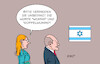 Cartoon: Scholz in Israel (small) by Erl tagged politik,terror,überfall,mord,entführung,hamas,israel,plan,bodenoffensive,gaza,bundeskanzler,olaf,scholz,besuch,reden,worte,wortschöpfung,wumms,doppelwumms,takt,feingefühl,karikatur,erl