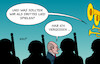 Cartoon: Scholz Zapfenstreich (small) by Erl tagged politik,bundeskanzler,olaf,scholz,abschied,großer,zapfenstreich,lieder,vergessen,karikatur,erl