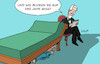 Cartoon: Stimmung am Boden (small) by Erl tagged politik,neujahr,2026,stimmung,ängstlich,ausblick,pessimismus,psyche,psychoanalyse,couch,michel,karikatur,erl