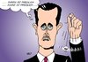 Cartoon: Syrien (small) by Erl tagged syrien,diktator,assad,demokratiebewegung,revolution,aufstand,niederschlagung,schießbefehl,massenmord,beobachter,arabische,liga,hypnose