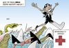 Cartoon: US-Gesundheitsreform (small) by Erl tagged usa,gesundheitsreform,obama,wasser,laufen,yes,we,can