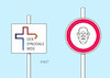 Verkehrszeichen aus dem Vatikan