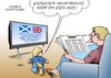 Cartoon: Vorbild Schottland (small) by Erl tagged schottland,referendum,abstimmung,unabhängigkeit,nein,spaltung,gegner,befürworter,vereinigtes,königreich,großbritannien,zugeständnis,autonomie,selbstbestimmung,vorbild,beispiel,kind,sohn,vater