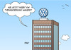 Cartoon: VW (small) by Erl tagged vw,abgasskandal,software,motor,diesel,abgase,abgaswerte,manipulation,test,messung,volkswagen,vertrauen,verlust,veränderung,wagen,offenheit,ehrlichkeit,name,karikatur,erl