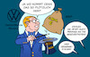Cartoon: VW (small) by Erl tagged politik,auto,vw,volkswagen,fund,sechs,milliarden,euro,boni,prämien,beschäftigte,gewerbesteuer,zauberer,karikatur,erl