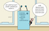 Cartoon: Wachstum (small) by Erl tagged politik,regierung,koalition,kanzler,merz,umfragetief,wirtschaft,wachstum,kabinett,tagung,schloss,neuhardenberg,karikatur,erl
