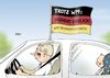 Cartoon: Wir sind doch nicht blöd! (small) by Erl tagged fußball weltmeisterschaft aufmerksamkeit politik regierung streit murks unbeobachtet flagge