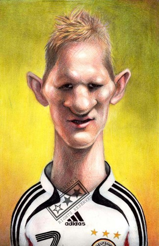 Cartoon: Schweinsteiger (medium) by billfy tagged football,bayern,munchen,germany,bundesliga,deutschland