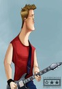 Cartoon: Josh  Homme (small) by billfy tagged music rock queens of the stone age