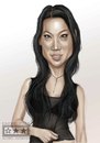 Cartoon: lucy (small) by billfy tagged lucy,liu,actres,hollywood