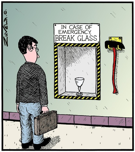 Clink clink! Clink clink!