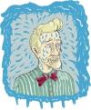 Cartoon: Thin Sweaty Man (small) by John Bent tagged goon,sweat,ick,