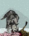 Cartoon: Wolf Like Me (small) by John Bent tagged wolf,survival,