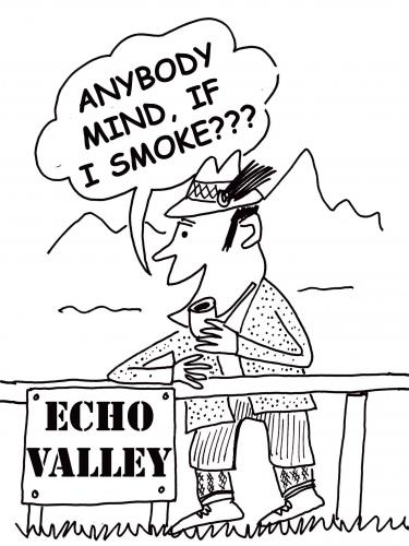 Cartoon: smoke signals 14 (medium) by EASTERBY tagged smoking