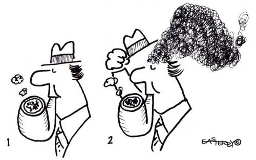 Cartoon: Smoke signals 9 (medium) by EASTERBY tagged smoking