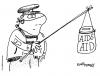 Cartoon: AIDS AID (small) by EASTERBY tagged charity,collecting
