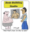 Cartoon: Body Re-Building (small) by EASTERBY tagged health and fitness