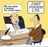 Cartoon: Fast food (small) by EASTERBY tagged fast food