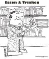 Cartoon: FOOD BOOK (small) by EASTERBY tagged books,bookshop,library,foodbooks,cookerybooks